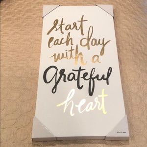 Gold and Black Canvas Art